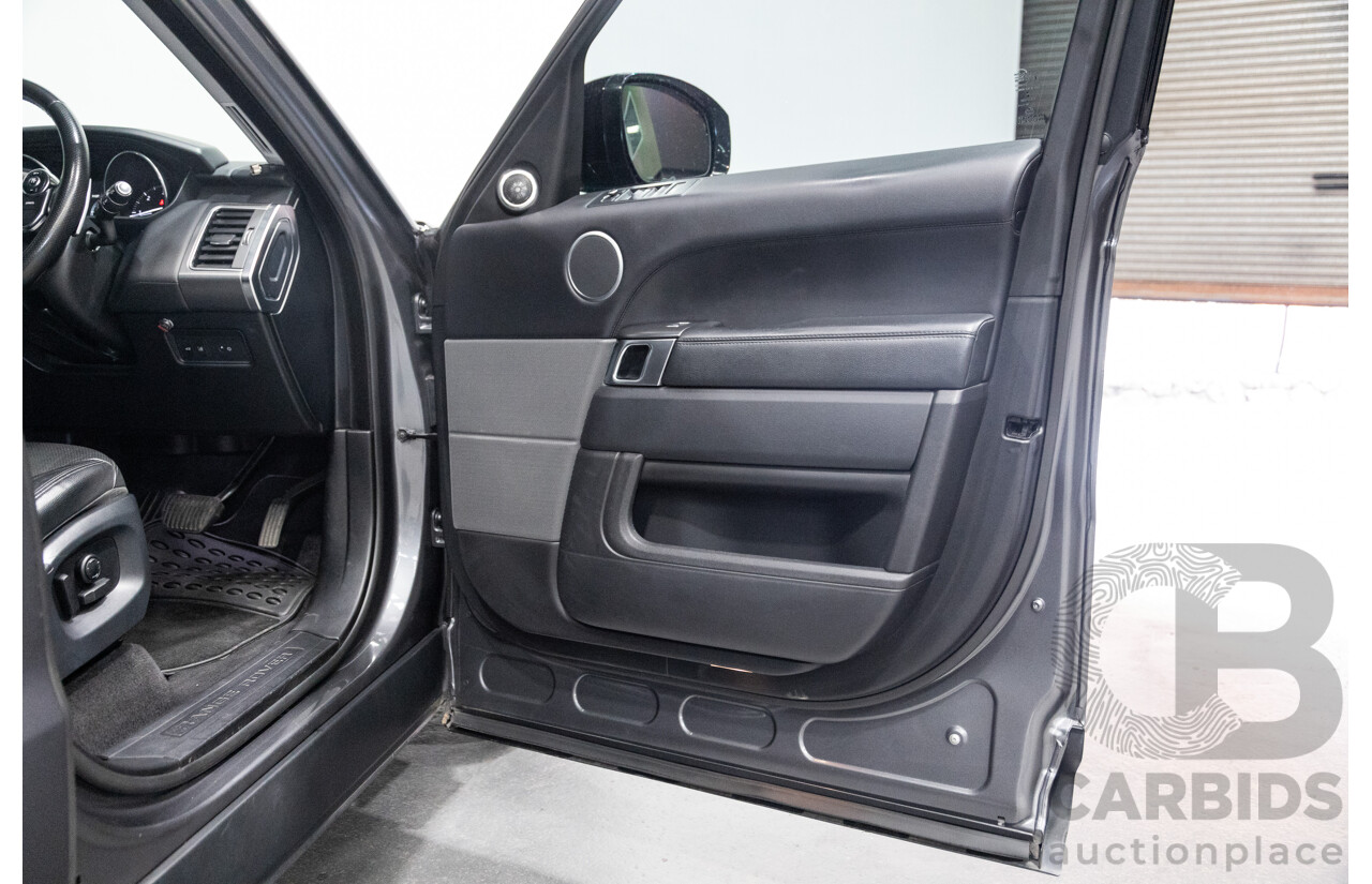 11/2015 Range Rover Range Rover Sport 3.0 TDV6 SE (AWD) LW MY16 4d Wagon Ammonite Metallic Grey Turbo Diesel V6 3.0L