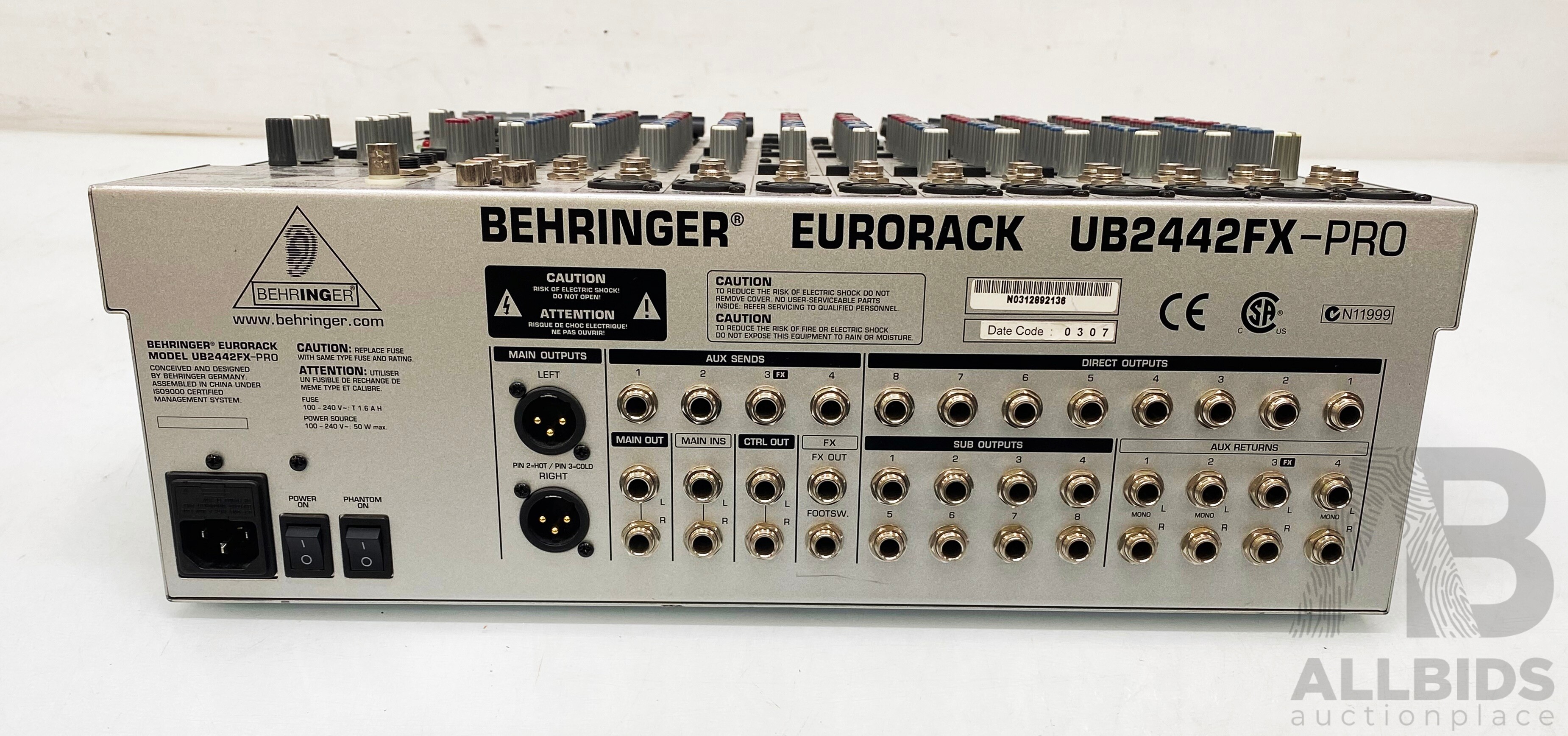 配信機器・PA機器・レコーディング機器 BEHRINGER EURORACK UB2442FX-PRO Behringer Eurorack UB2442fx-PRO - What To Know & Where To