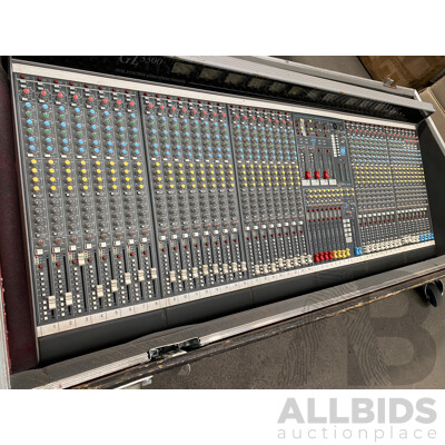 Allen & Heath GL3300 40 Channel Dual Function Audio Mixing Console with Rack Units and Road Cases