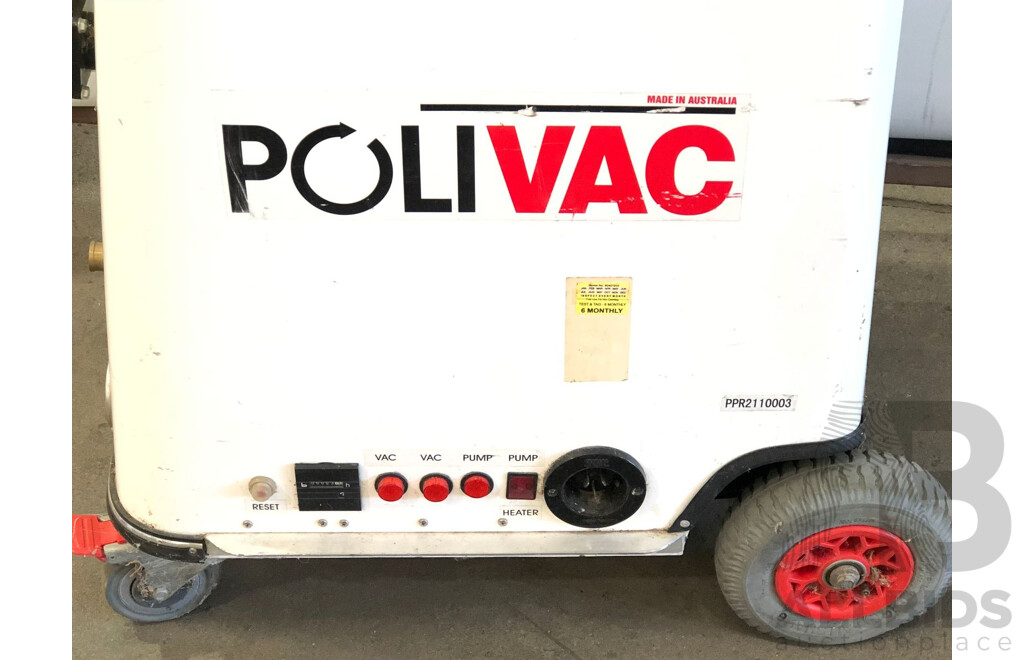 Polivac Predator MKII Carpet Extraction System