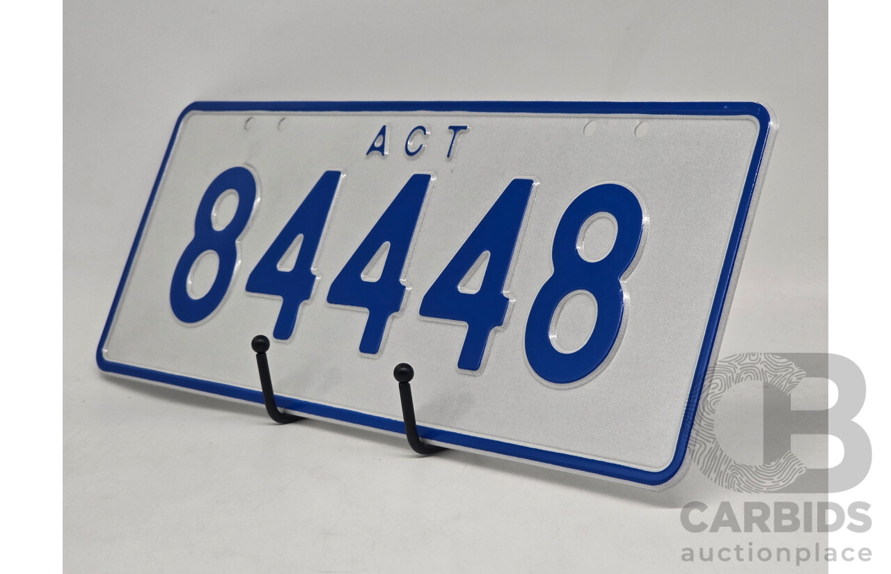 ACT 5-Digit Number Plate - 84448