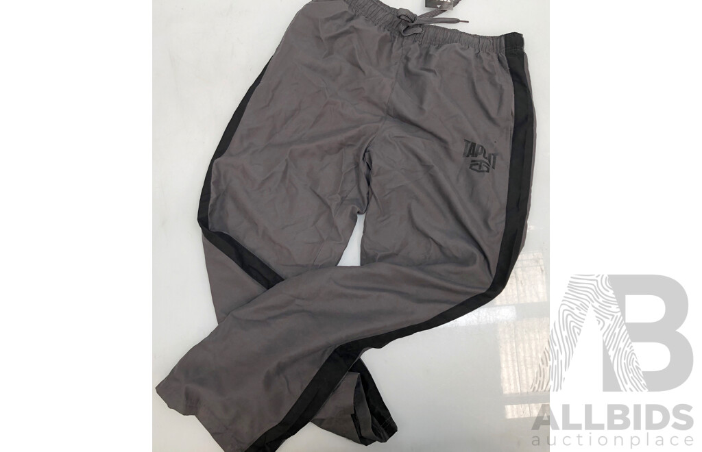 Grey Pair of Size L Tapout Tracksuit Pants