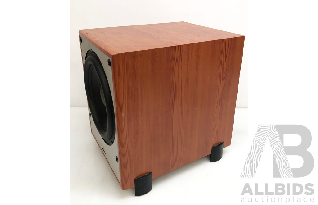 Welling Sound and Craftmanship Speaker with Kenwood KAC823 Power Amplifier