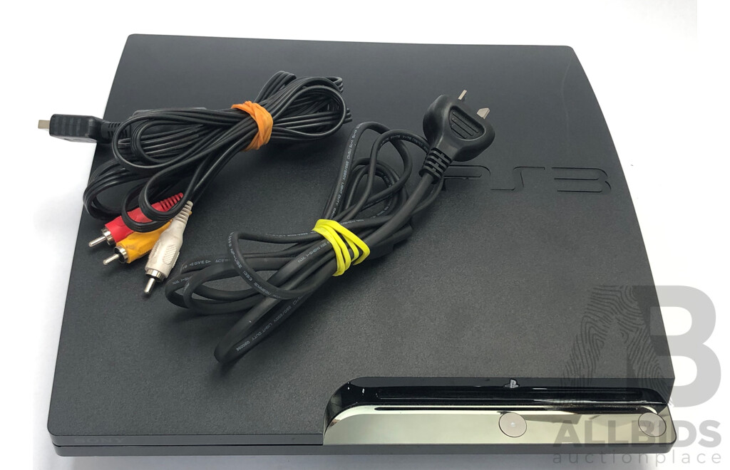 Sony Playstation 3 with Power Cord and AV Multi Cord