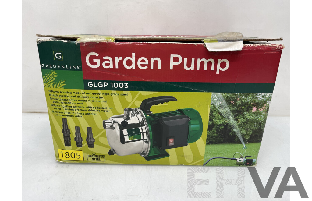 Gardenline Garden Pump - Brand New