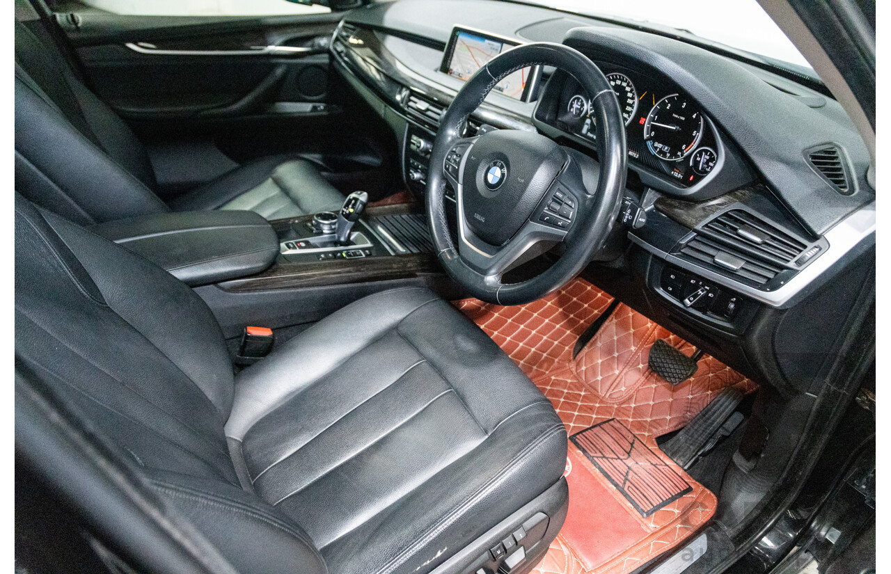 11/2013 BMW X5 xDrive30d (AWD) F15 4D Wagon Metallic Black Turbo Diesel 3.0L - 7 Seater
