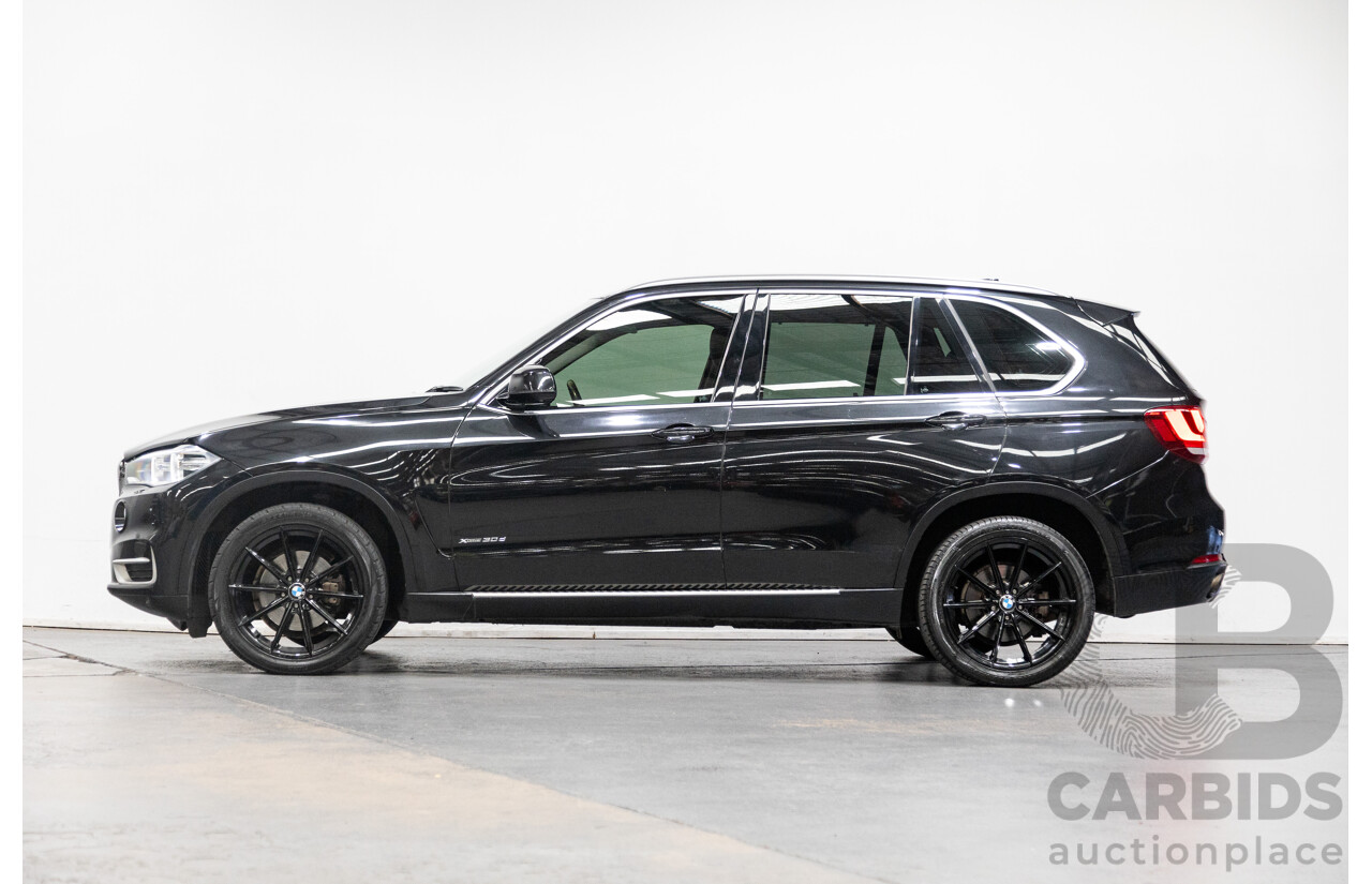 11/2013 BMW X5 xDrive30d (AWD) F15 4D Wagon Metallic Black Turbo Diesel 3.0L - 7 Seater