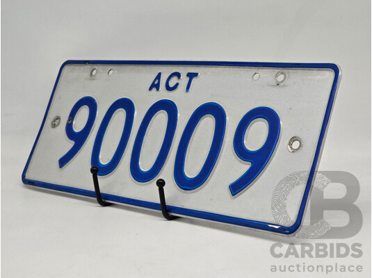 ACT 5-Digit Number Plate - 90009