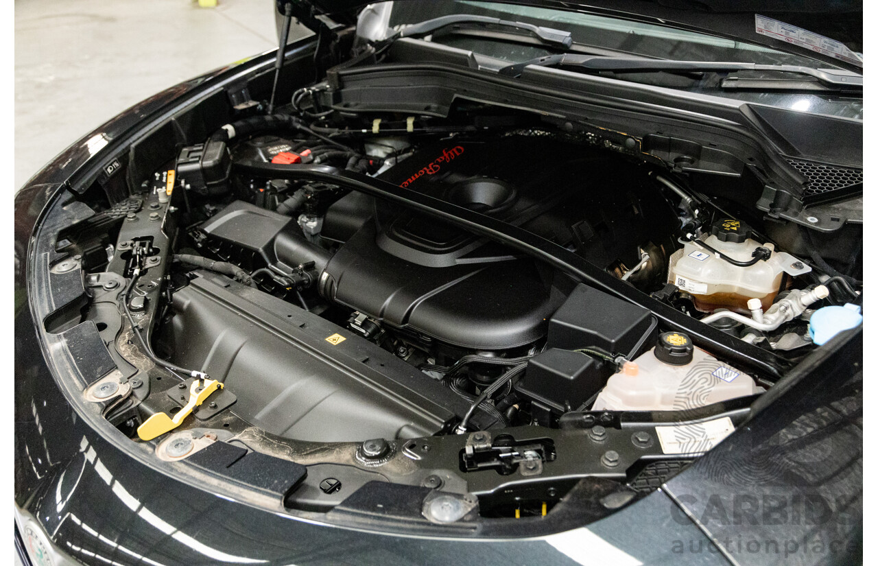 07/2020 Alfa Romeo Stelvio Q4 (AWD) 949 4D Wagon Metallic Black Turbo Diesel 2.1L