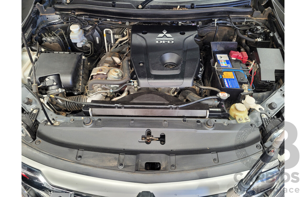 10/2016 Mitsubishi Pajero Sport GLX (4x4) MY16 4D Wagon Grey Turbo Diesel 2.4L