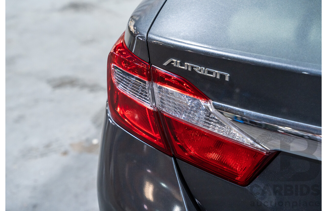 5/2014 Toyota Aurion AT-X GSV50R 4d Sedan Metallic Grey V6 3.5L