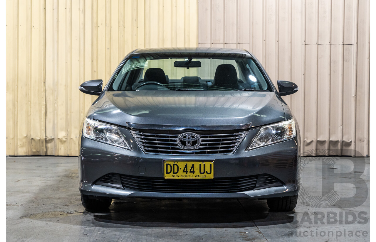 5/2014 Toyota Aurion AT-X GSV50R 4d Sedan Metallic Grey V6 3.5L