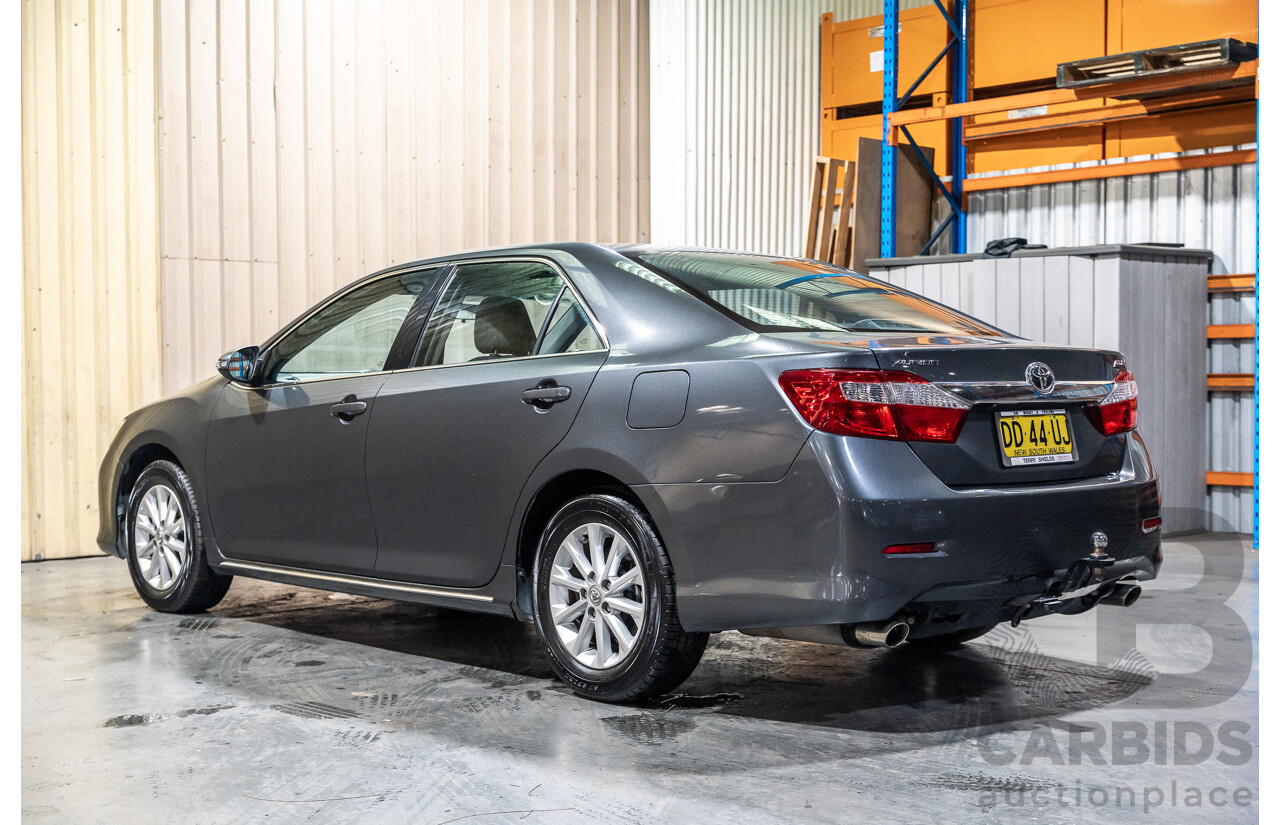 5/2014 Toyota Aurion AT-X GSV50R 4d Sedan Metallic Grey V6 3.5L