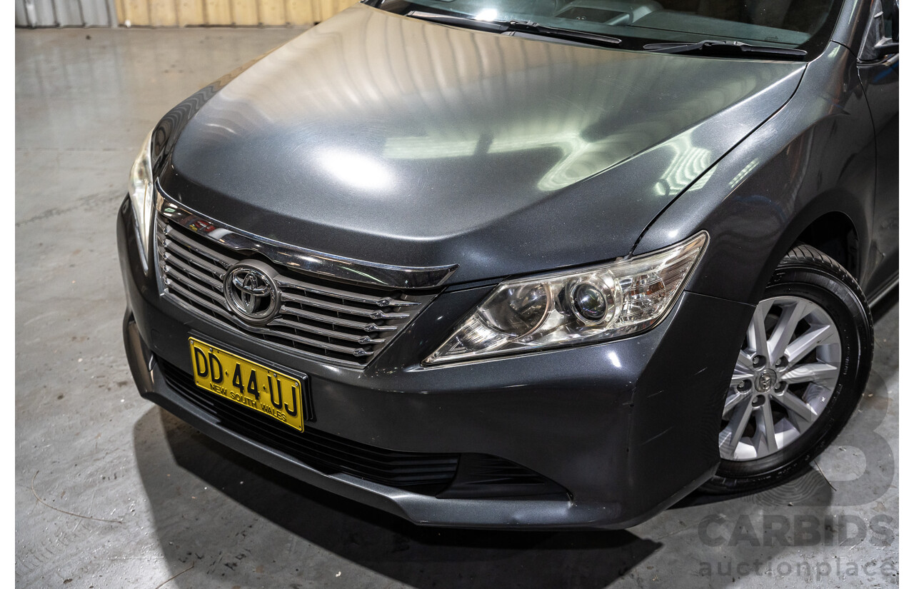 5/2014 Toyota Aurion AT-X GSV50R 4d Sedan Metallic Grey V6 3.5L