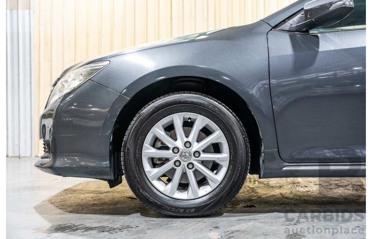 5/2014 Toyota Aurion AT-X GSV50R 4d Sedan Metallic Grey V6 3.5L