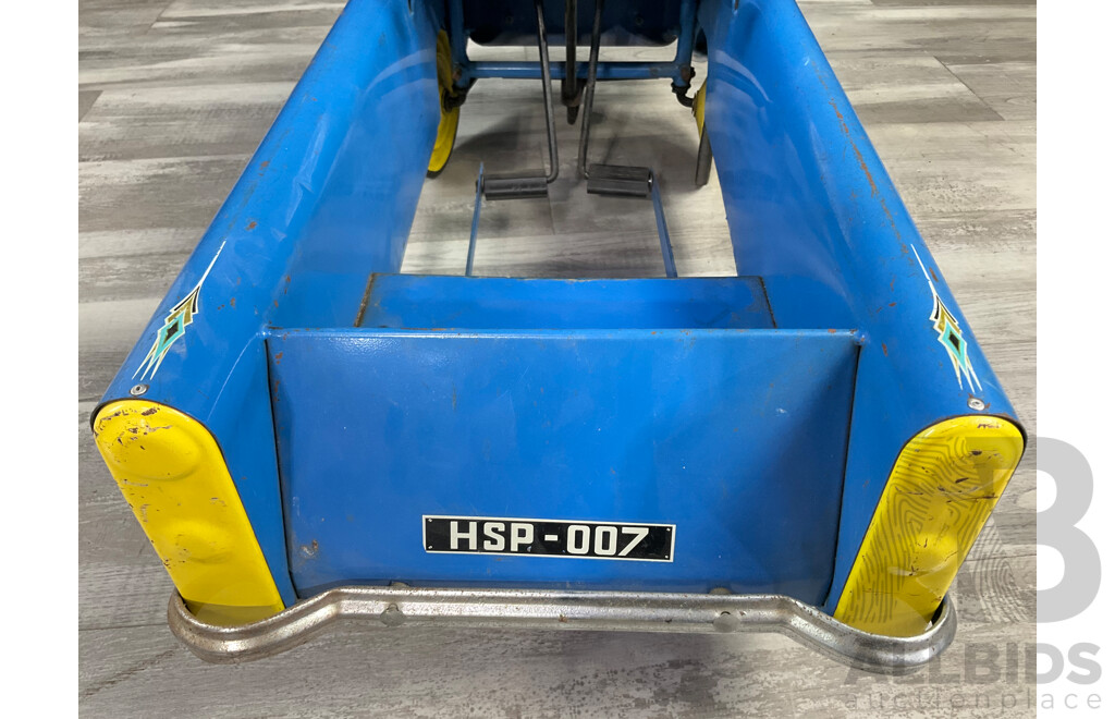 Rare Pilgrim Hi Speed Special Steel Pedal Car, Made in Australia