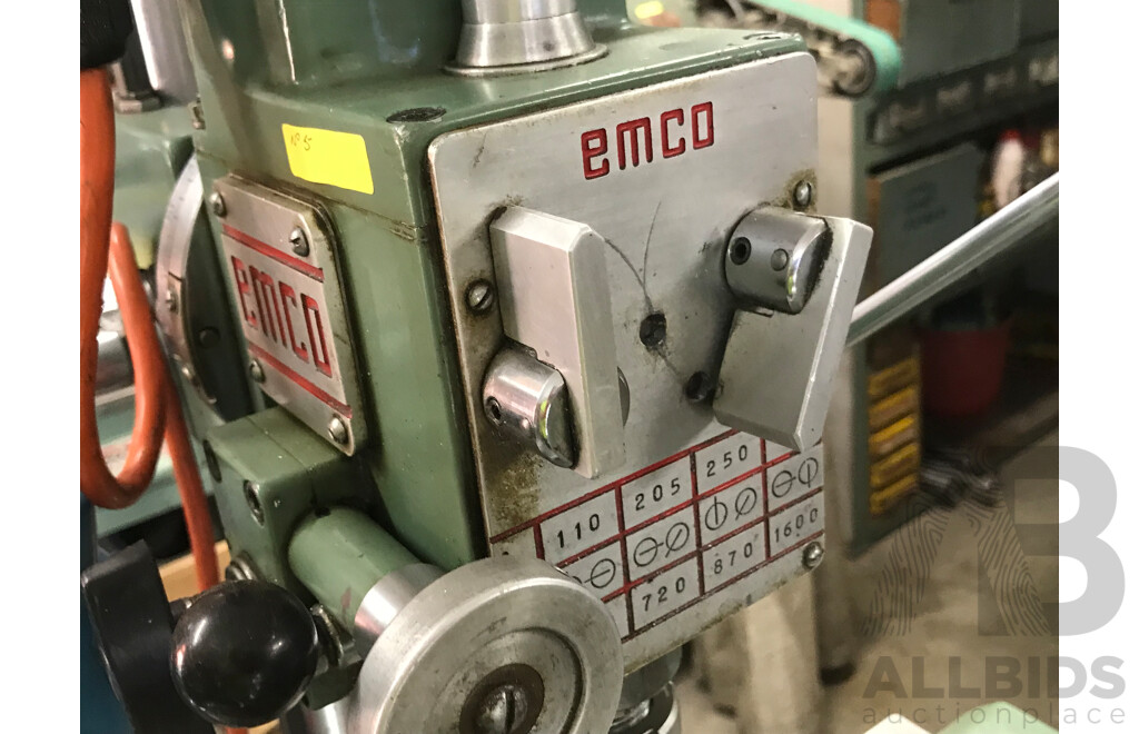 Bakahag Tiger Mill Emco Milling Table and Accessories