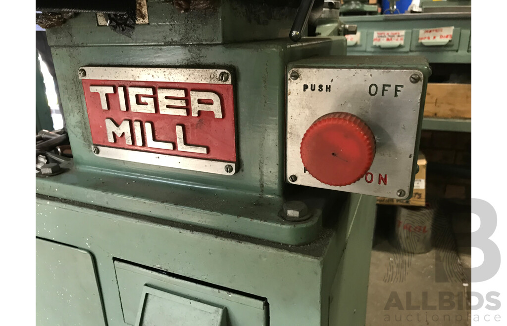 Bakahag Tiger Mill Emco Milling Table and Accessories