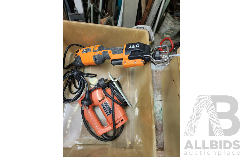Selection of Electric Power Tools - Lot of Three