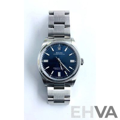 Rolex Oyster Perpetual 36 Blue Dial