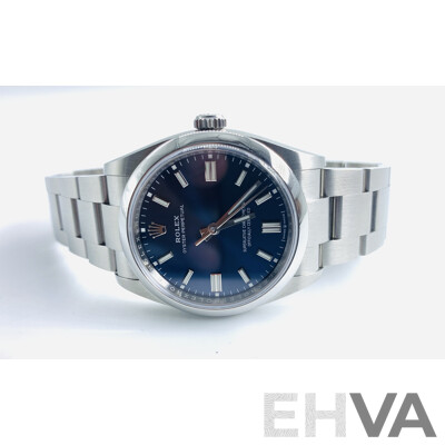 Rolex Oyster Perpetual 36 Blue Dial