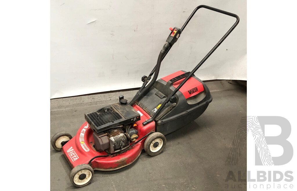 Victa 2 Stroke Pace Lawnmower with Catcher