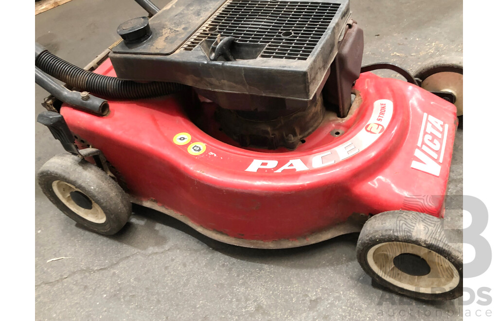 Victa 2 Stroke Pace Lawnmower with Catcher
