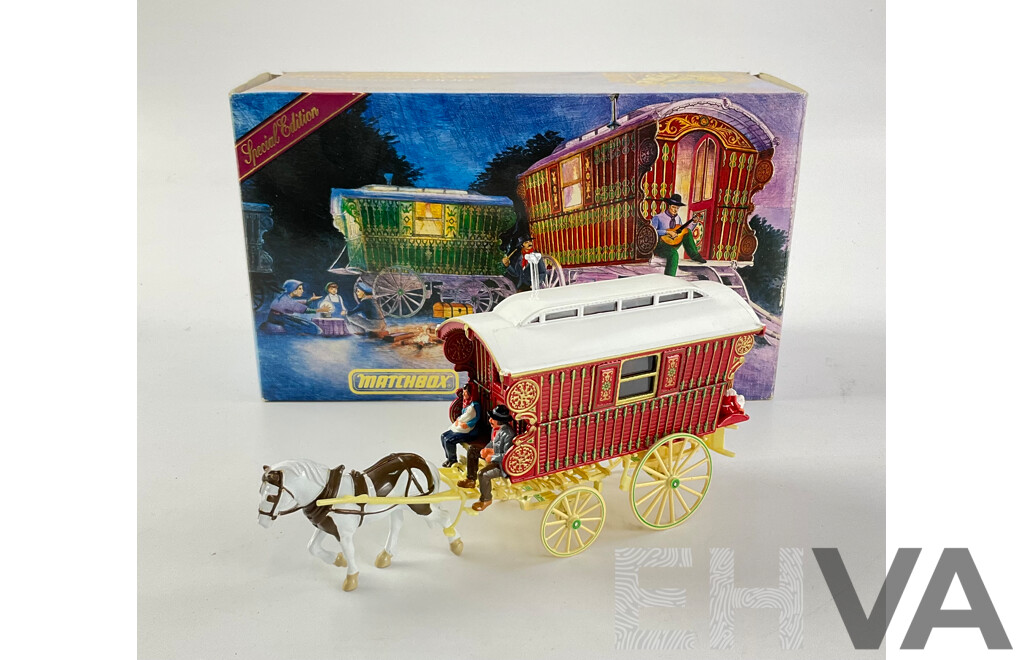 Matchbox Models of Yesteryear Special Edition Diecast Gypsy Caravan 1900