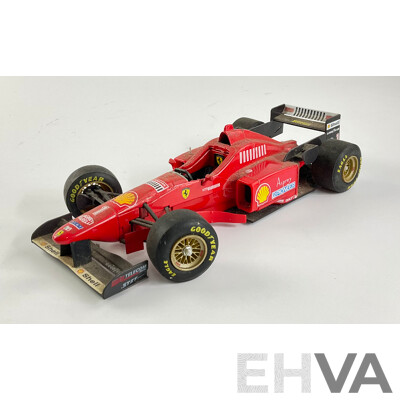 Maisto Diecast 1996 Ferrari Formula One with Functional Steering - 1:20 Scale