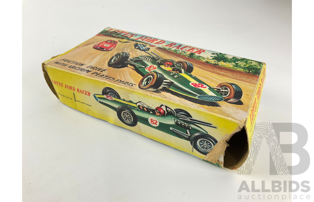 Vintage Lotus Ford Racer, Jim Clark with Original Box