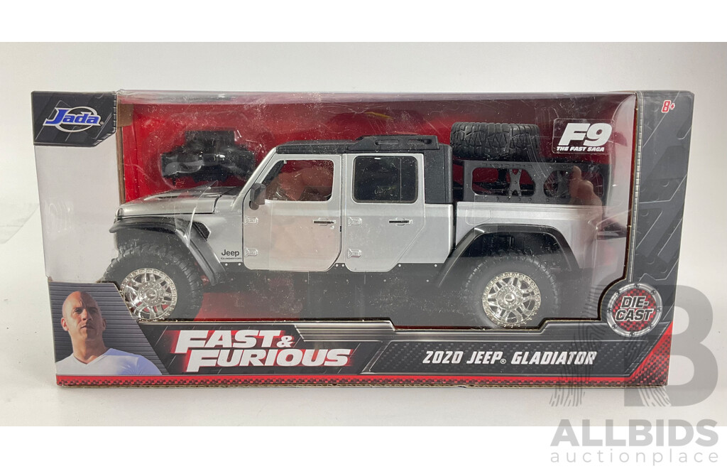 Jada Diecast 2020 Jeep Gladiator, Fast & Furious