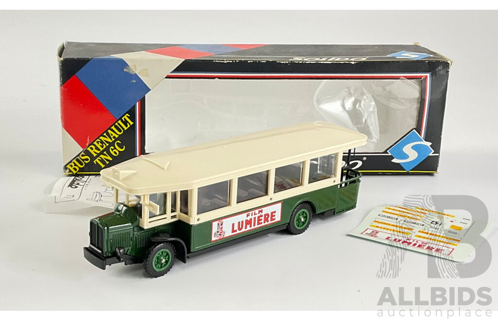 Vintage Solido Diecast Renault TN 6C Bus