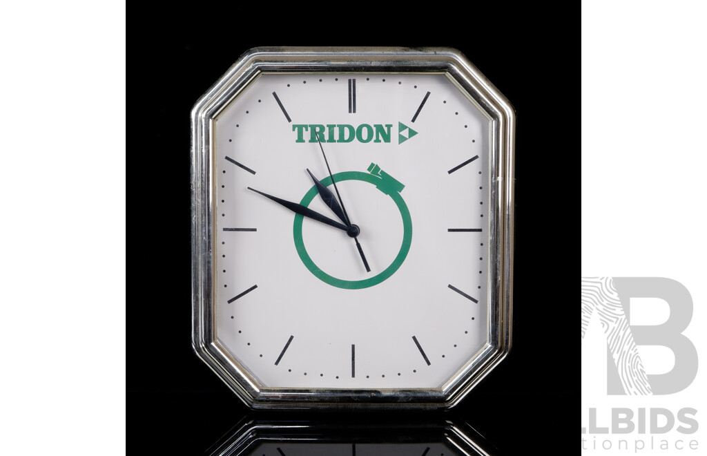 Vintage Tridon Hose Clamp Promotion Clock