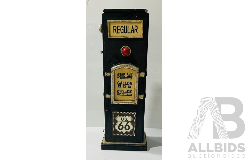 Reproduction Wooden Fuel Pump Cabinet