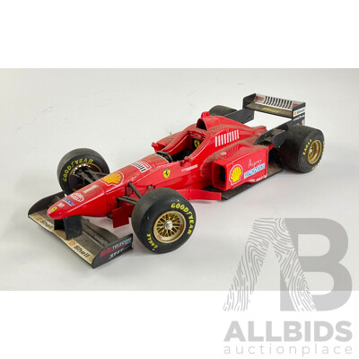 Maisto Diecast 1996 Ferrari Formula One with Functional Steering - 1:20 Scale