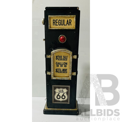 Reproduction Wooden Fuel Pump Cabinet