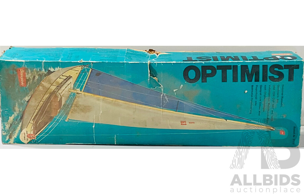 Graupner OPTIMIST ‘Quickie Kit’ True Scale Model of the One Tonne Class Keeler - Winner of 1967 and 1968 One Tonne Cup Races