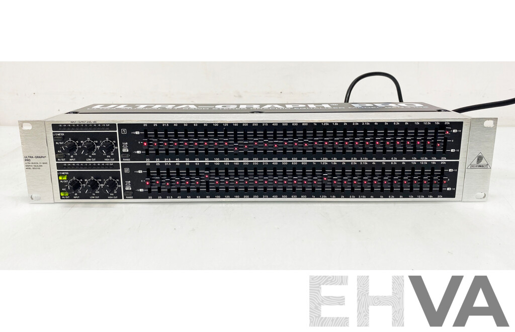 Ultra-Graph Pro (GEQ3102) Ultra Musical 31-Band Graphics Equalizer