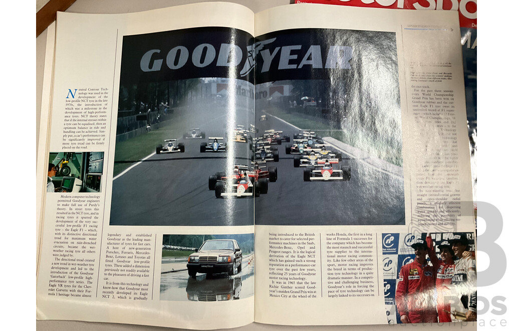 Motor Sport Magazine Collection January 1990 - December 2005, Approximately 185 Issues