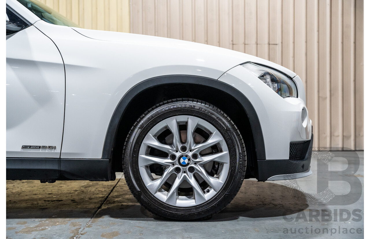 4/2015 BMW X1 Sdrive 20i Sportline E84 MY15 4d Wagon White Turbo 2.0L