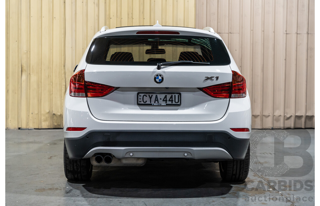 4/2015 BMW X1 Sdrive 20i Sportline E84 MY15 4d Wagon White Turbo 2.0L