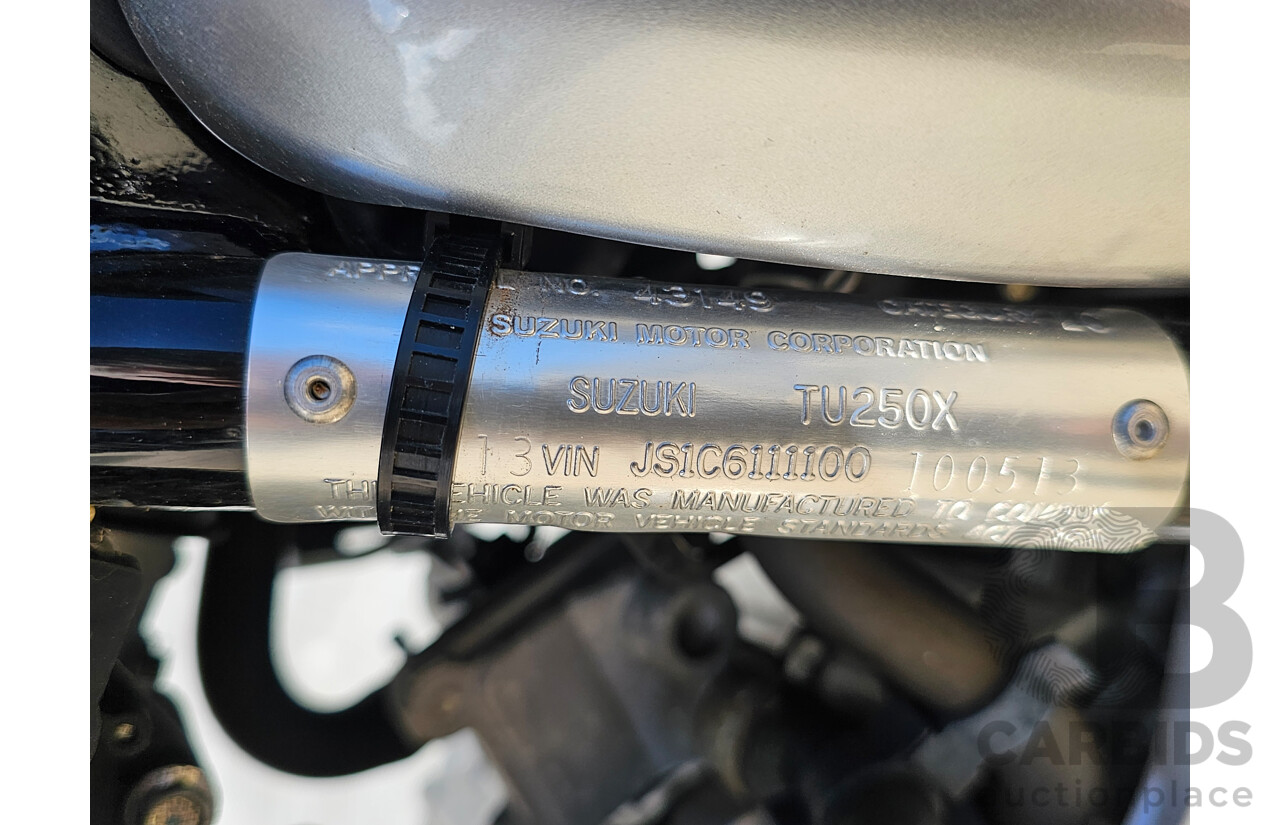 6/2013 Suzuki TU250X Motor Cycle