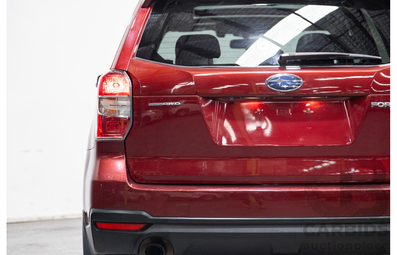 08/2015 Subaru Forester XT Premium (AWD) S4 MY14 4D Wagon Venetian Red Pearl Turbo 2.0L