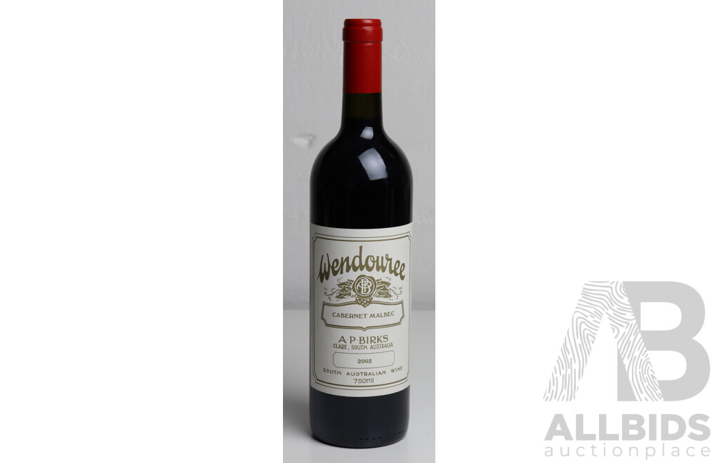 A.P Birks Wendouree Cabernet Malbec Vintage 2002