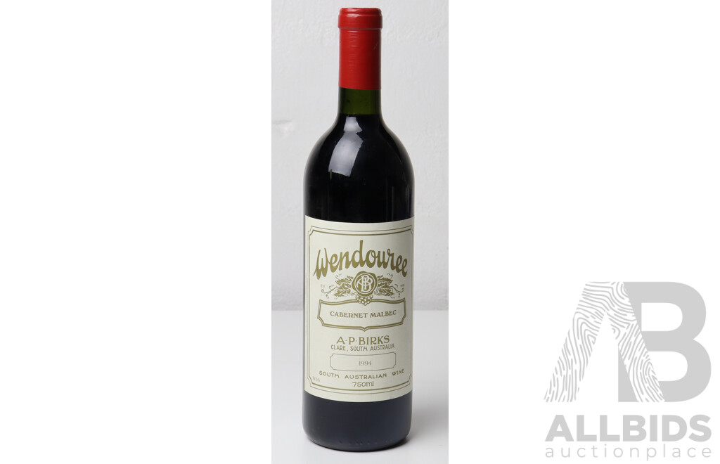 A.P Birks Wendouree Cabernet Malbec Vintage 1994