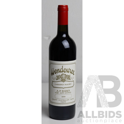 A.P Birks Wendouree Cabernet Malbec Vintage 2002