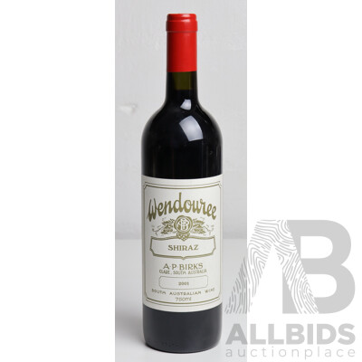 A.P Birks Wendouree Shiraz Vintage 2001