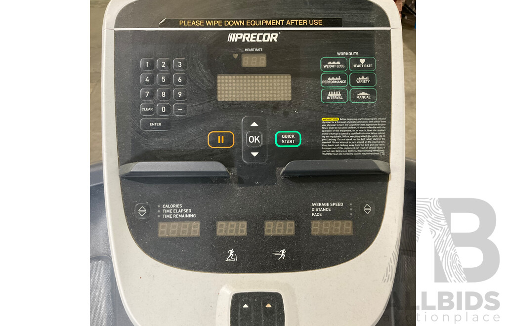 PRECOR Treadmill - ORP $15,290