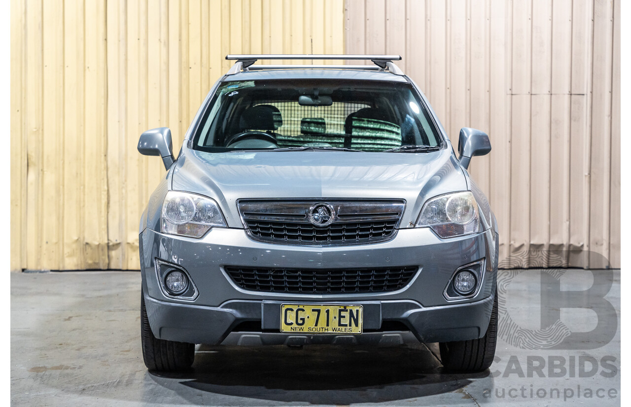 7/2012 Holden Captiva 5 (4x4) CG MY12 4d Wagon Metallic Grey Turbo Diesel 2.2L