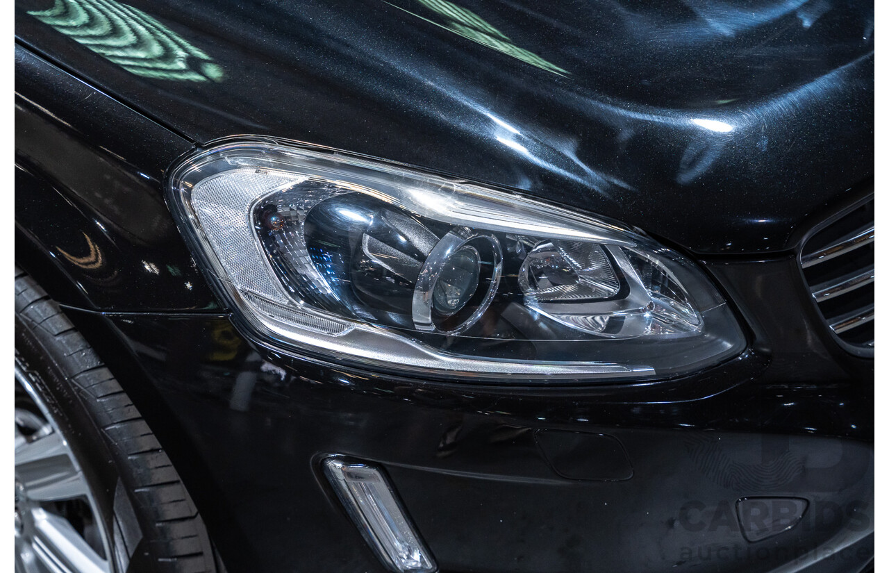 3/2015 Volvo XC60 T5 Luxury DZ MY15 4d Wagon Black Turbo 2.0L